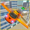 Flying Sports Muscle Car Sim icon