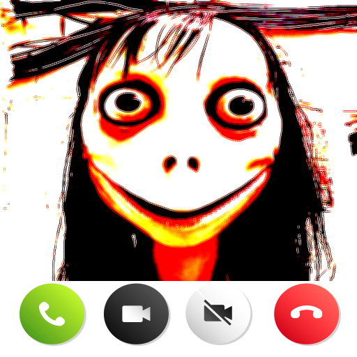 Momo AI Call Prank Creepy AI icon