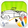 car coloring icon