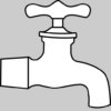 Pipe fittings icon