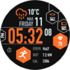 Hexane Digital Watch Face icon