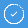 Fin clean and minimal habit tracking icon