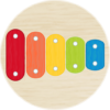 Wooden Sensory Xylophone for Babies icon