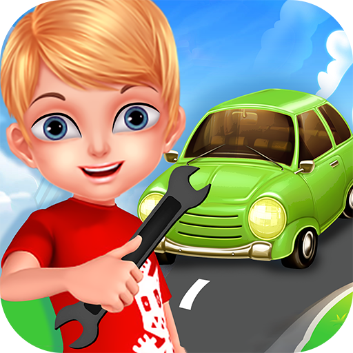 Garage Mechanic Repair Cars Vehicles Kids Game icon