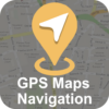 GPS Map Navigation World Route Finder,Directions icon