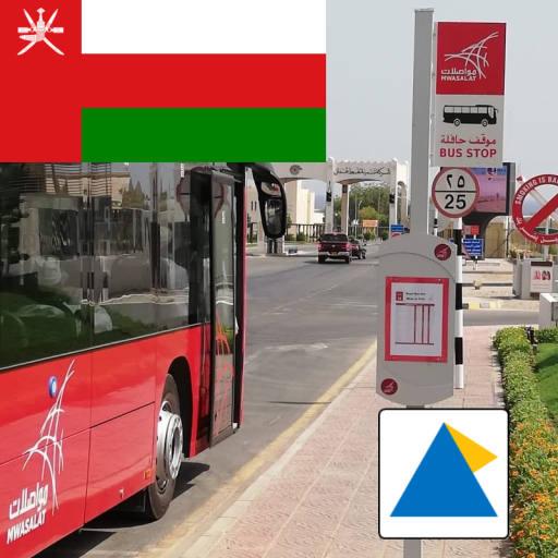 MUSCAT OMAN BUS ROUTE TOUR GUIDE マスカット 马斯喀特 阿曼 icon