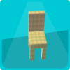 Blocks Chair Table Design icon