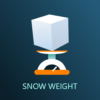 Snow weight and volume calculator icon