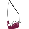 Sail and rigging icon