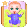 Newborn Baby care Babysitter icon