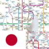 Osaka Metro Train Tour Map icon