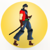 ninja warrior: sword game icon