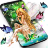 Forest fairy magical wallpaper icon