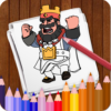 Coloring Book For Royal icon