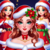 Christmas Dress Up Makeup Game icon