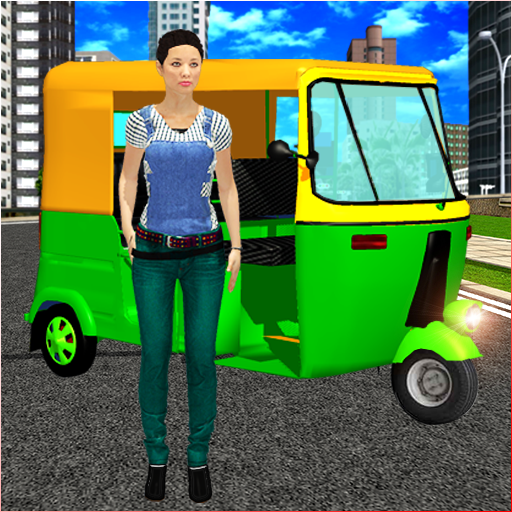 Rickshaw Simulator 2020: Tuk Tuk Rickshaw Games icon