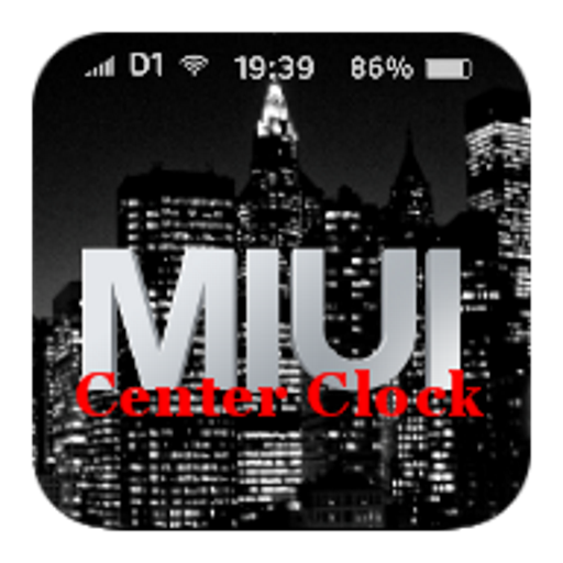 MIUI Center Clock (unofficial) icon