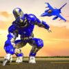 Police Robot Aircraft War icon