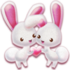 Love of the rabbit theme icon