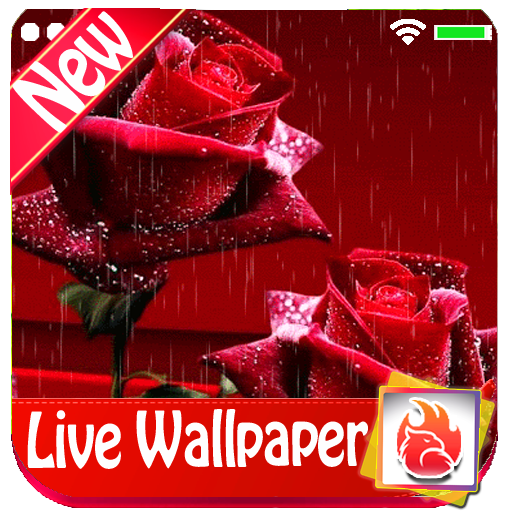 Red Rose Live Wallpaper 2019, Red Rose Background icon