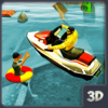 Flood Relief Jet Ski Life Guard 3d: Rescue Mission icon