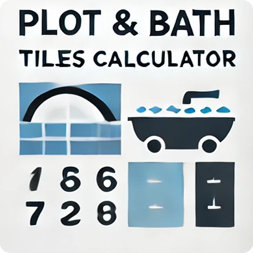 Plot Size and Bathroom Tiles icon