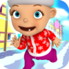 Baby Snow Run Running Game icon