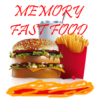 Fast Food Memory Game for Kids icon