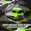 Mod Bussid Hino 500 Truck Dump icon