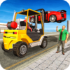 Forklift Driver Park Cars icon