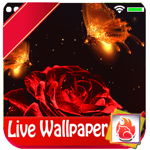 Magical Red Rose Live Wallpaper 2019 Red Rose icon