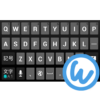 Old keyboard image icon