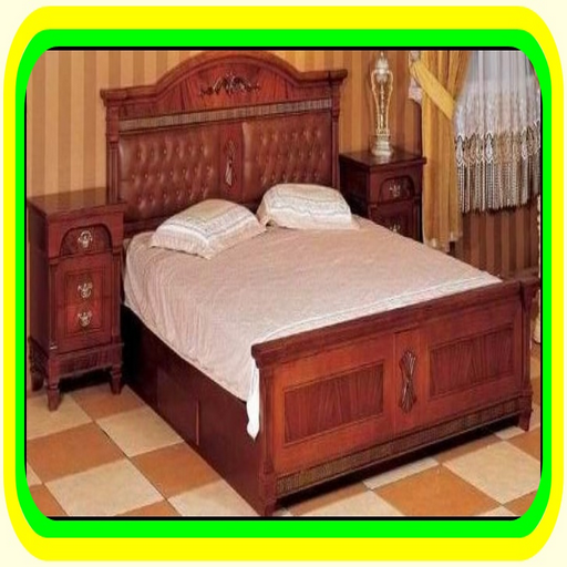 wooden beds: Various designs icon