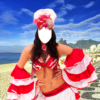 Woman Carnival Photo Montage icon