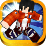 3D Blocks Attack On Titan Running Manga & Anime Games Skins icon