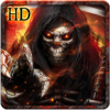 Flaming Grim Reaper Live Wallpaper icon