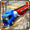 Oil Tanker Transport Truck Driver & Train Games icon