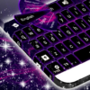 Purple Flames Keyboard icon