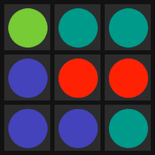 Lines Color Balls Matching colors icon