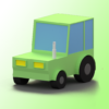 Race car 3d icon