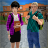 Virtual Hostel Life Simulator: High School Games icon