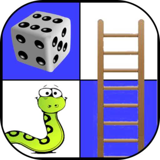 Snakes and Ladders 2 to 4 player board game icon