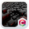 Cool tech theme: Nero Black Magic cube design icon