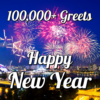 Happy NewYear 100,000 Greets icon