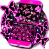 Neon Butterflies Keyboard icon