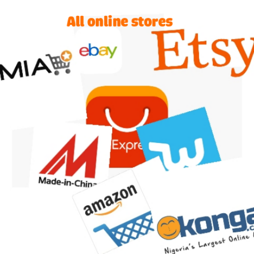 All in one online stores. icon