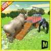 Transport Truck: Zoo Animals icon