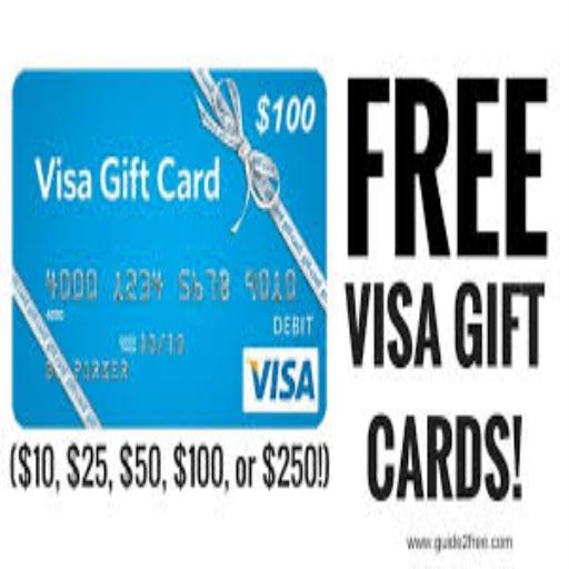 get 10 $100 visa gift cards; Free money online icon