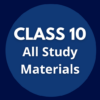 Class 10: All Study Materials icon