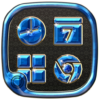 Solo Launcher Blue Ruby icon